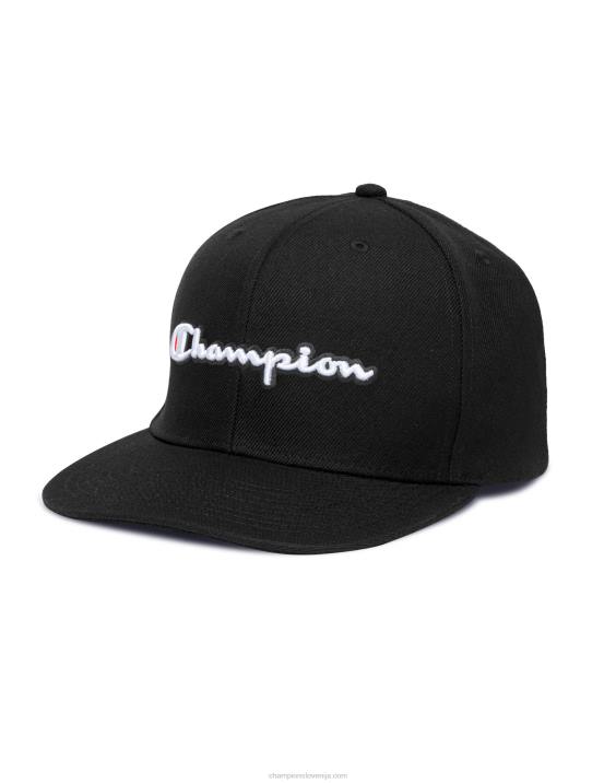 Champion moški bb snapback hat 3d skript 2B84882 Črna