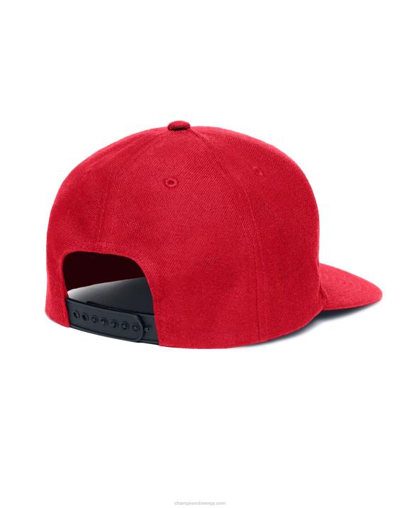 Champion moški bb snapback hat 3d skript 2B84884 škrlat