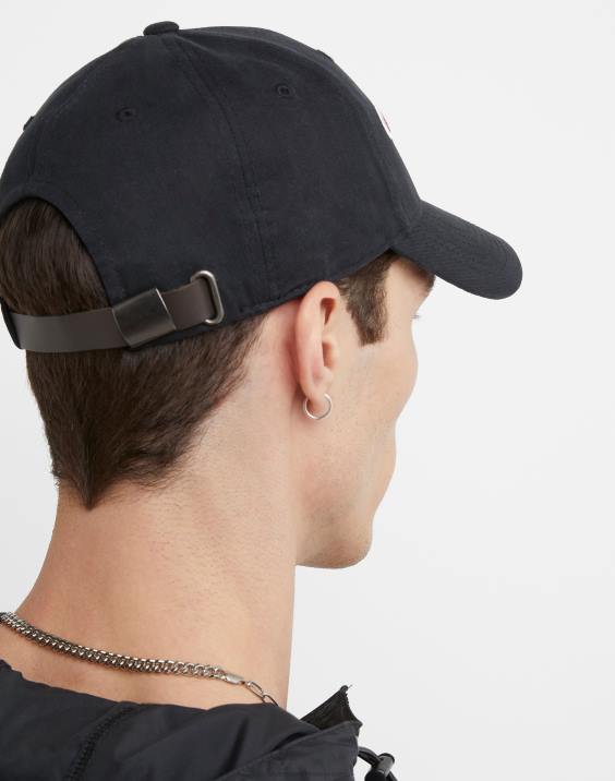 Champion moški klasični keper klobuk 3d scenarij 2B84887 Črna