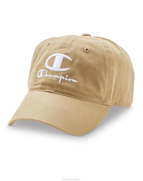 Champion moški oblačilo opran sproščen klobuk c čez scenarij 2B84873 polnozrnati kaki
