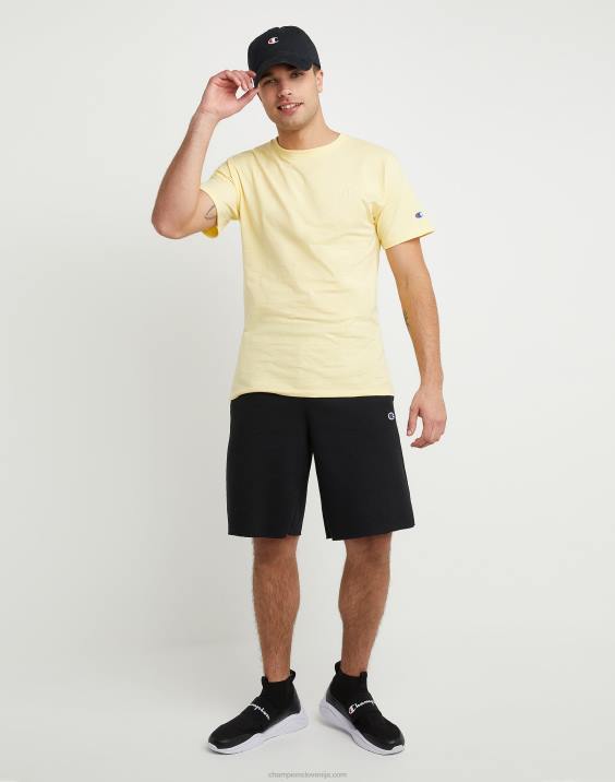 Champion moški oblačilo opran sproščen klobuk klasičen logotip 2B84895 Črna