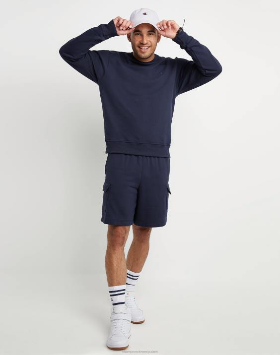 Champion moški oblačilo opran sproščen klobuk klasičen logotip 2B84896 bela