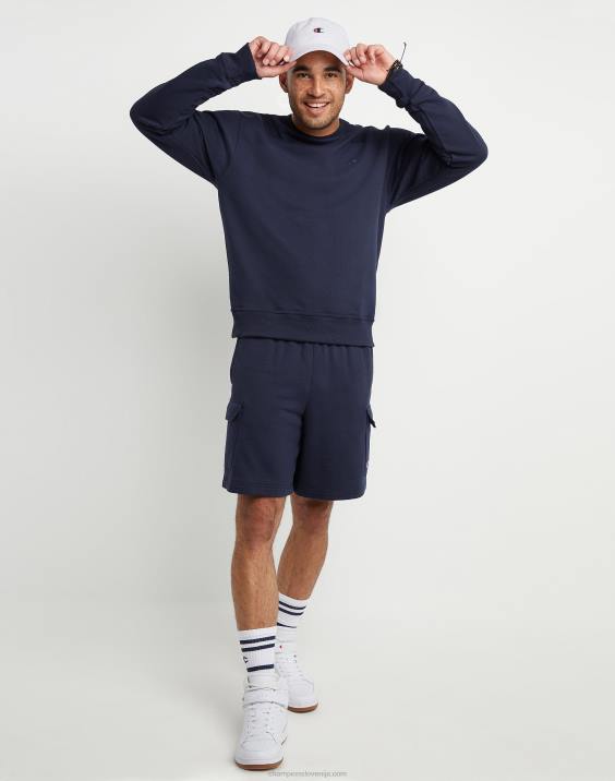 Champion moški oblačilo opran sproščen klobuk klasičen logotip 2B84896 bela