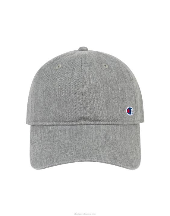 Champion moški tekoč očetov klobuk 2B84899 srednje siva