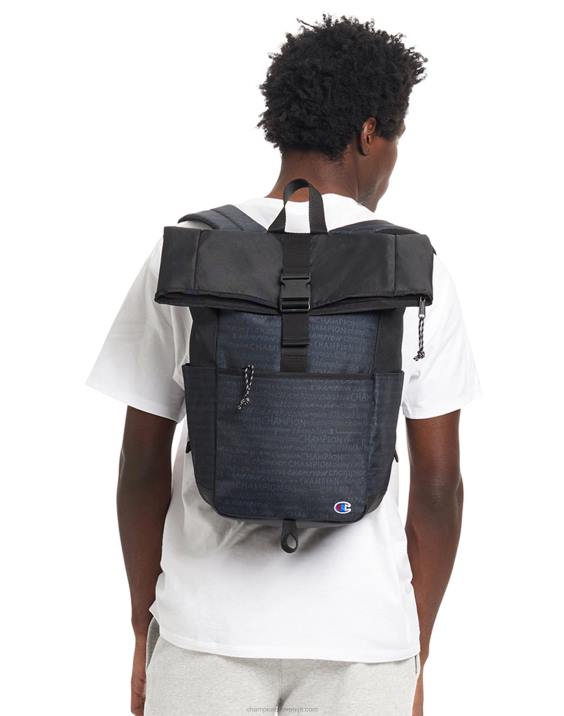 Champion moški core rolltop nahrbtnik 2B84829 temno siva