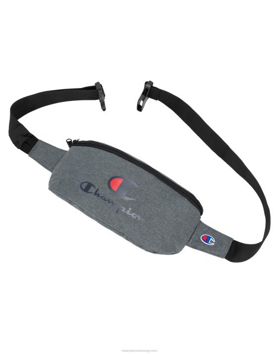 Champion moški logotip fanny pack 2B84859 srednje siva