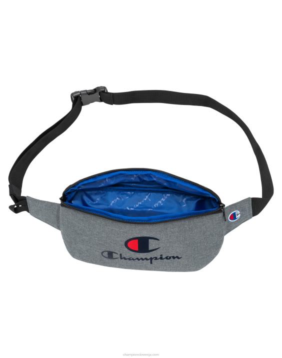 Champion moški logotip fanny pack 2B84859 srednje siva
