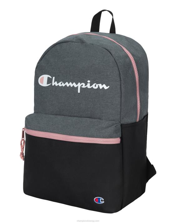 Champion moški nahrbtnik ascend 2.0 2B84802 siva/roza