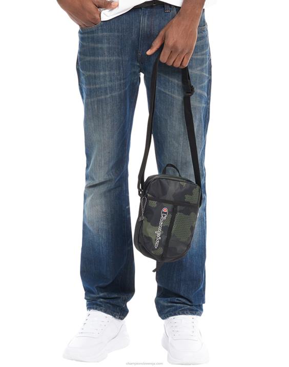 Champion moški sredinska torba za čez ramo 2B84807 cargo olivno/črno