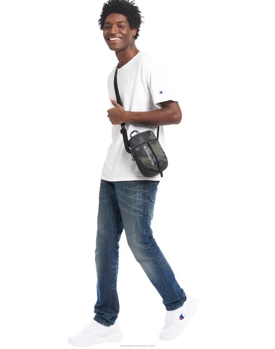 Champion moški sredinska torba za čez ramo 2B84807 cargo olivno/črno