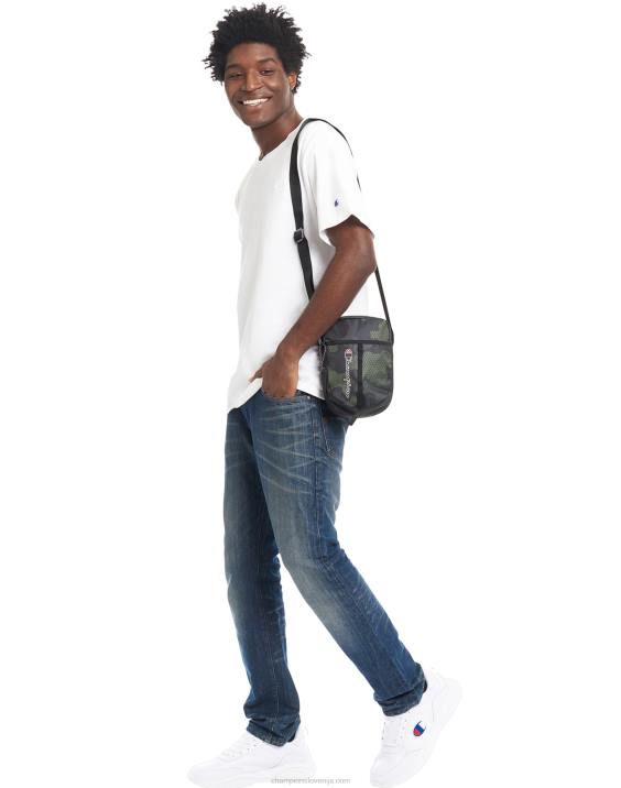Champion moški sredinska torba za čez ramo 2B84807 cargo olivno/črno