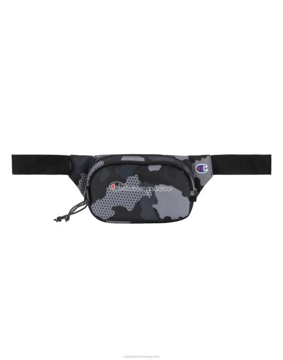 Champion moški sredinski torbica za pas 2B84825 črna/siva