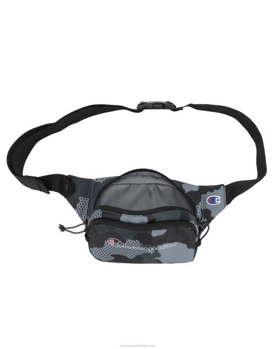 Champion moški sredinski torbica za pas 2B84825 črna/siva