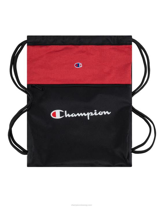 Champion moški torba za rokopis 2B84850 črna/rdeča