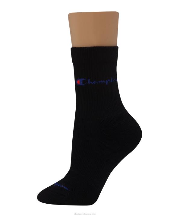 Champion ženske kompresijske srednje dolge nogavice 3 pari 2B841626 Črna