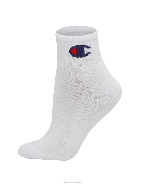 Champion ženske nogavice z logotipom c 6 parov 2B841613 izbrano 5