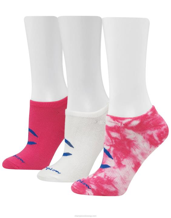 Champion ženske tie dye super ne-show 2B841579 wow roza barva za kravato