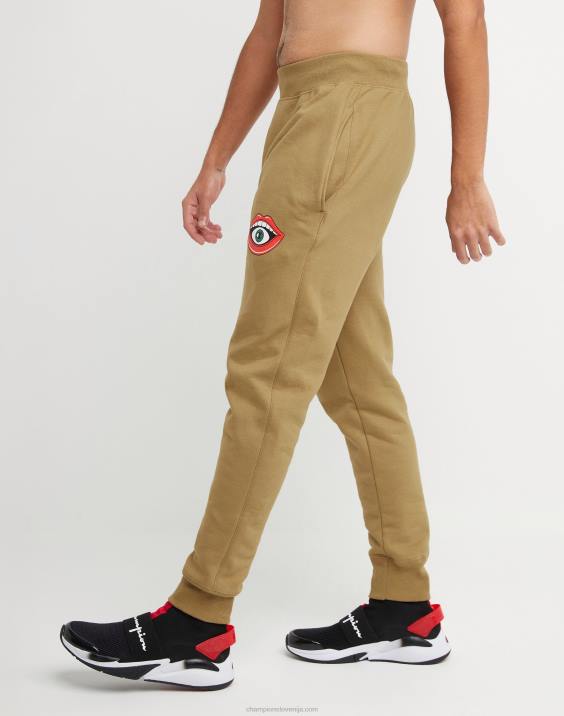Champion moški Joggers vzvratno tkanje usta c 30,5\" 2B84282 polnozrnati kaki