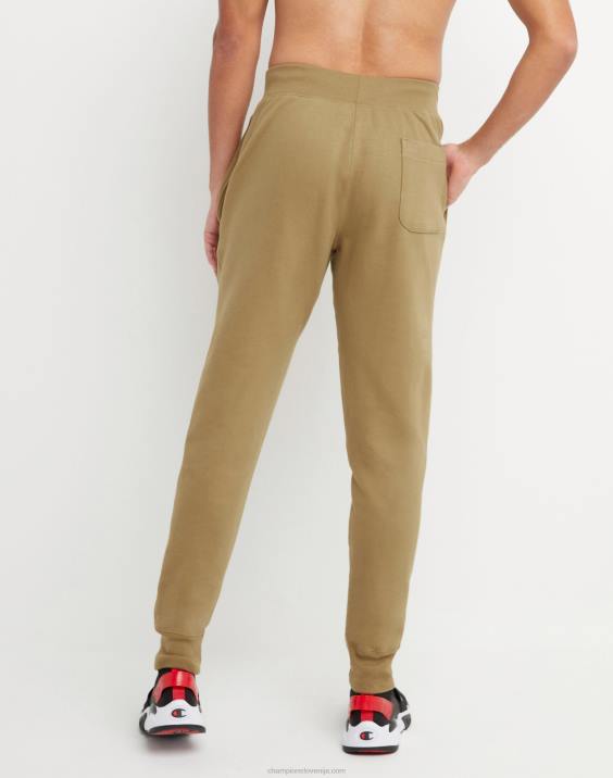 Champion moški Joggers vzvratno tkanje usta c 30,5\" 2B84282 polnozrnati kaki