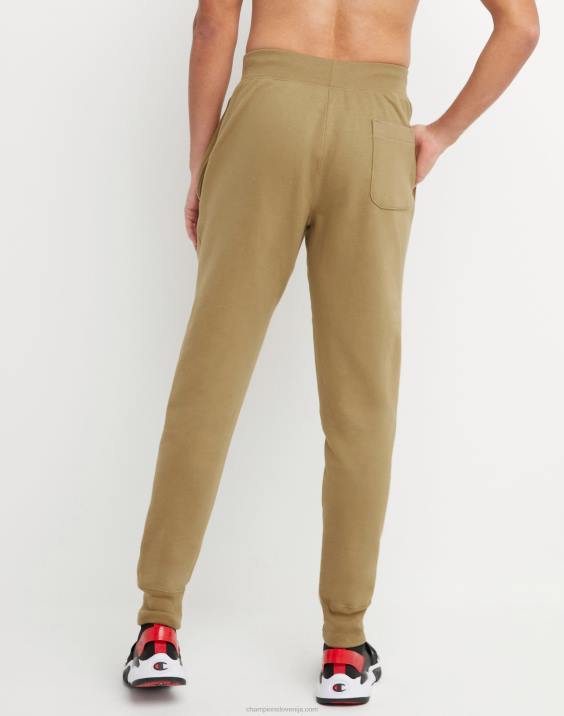 Champion moški Joggers vzvratno tkanje usta c 30,5\" 2B84282 polnozrnati kaki