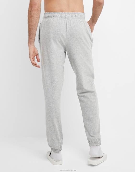 Champion moški bombažne hlače z zaprtim spodnjim delom za vsak dan 31,5\" 2B84320 oksford siva