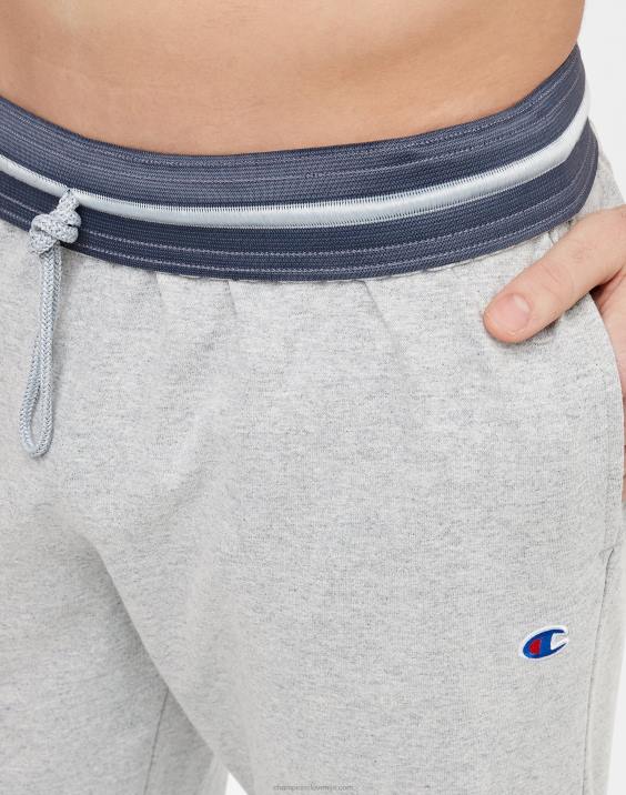Champion moški bombažne hlače z zaprtim spodnjim delom za vsak dan 31,5\" 2B84320 oksford siva