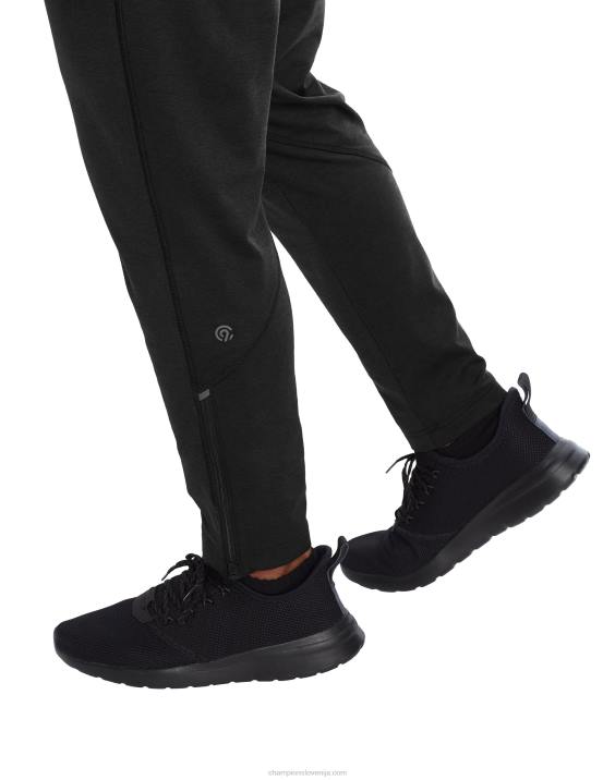 Champion moški c9 oprijete hlače za hladno vreme 28,5\" 2B84785 ebenovinasto vresje