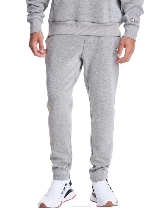 Champion moški flex hlače c našitek 29" 2B84314 oksford siva