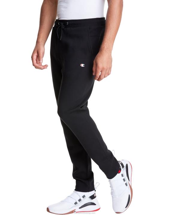 Champion moški flex hlače c našitek 29\" 2B84315 Črna