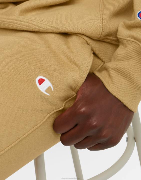 Champion moški joggerji z vzvratnim tkanjem 30,5\" 2B84247 peščena skala