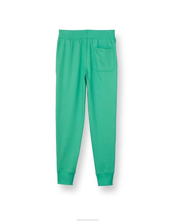 Champion moški joggerji z vzvratnim tkanjem 30,5\" 2B84248 zeleni hrustljavi