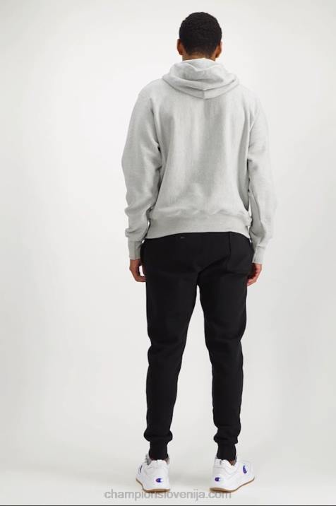 Champion moški joggerji z vzvratnim tkanjem 30,5\" 2B84249 Črna