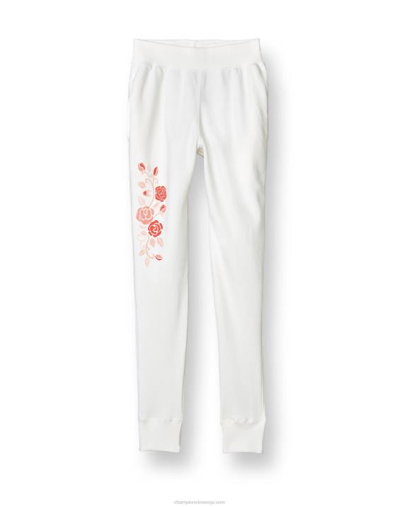 Champion moški joggerji z vzvratnim tkanjem botanični vrt 30,5" 2B84280 bela