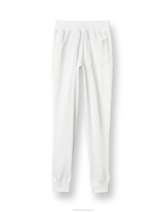 Champion moški joggerji z vzvratnim tkanjem botanični vrt 30,5\" 2B84280 bela