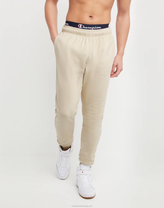 Champion moški klasične joggerje iz flisa c logotipom in napisom 31" 2B84323 prodnik