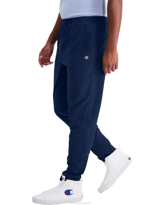 Champion moški športne hlače 31\"-36\" (velike in visoke) 2B84337 atletska mornarica