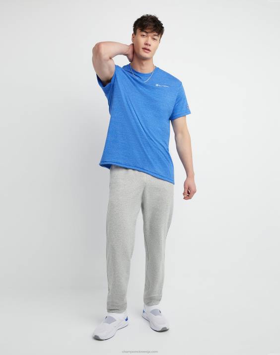 Champion moški powerblend trenirke sproščen spodnji del 32\" 2B84274 oksford siva