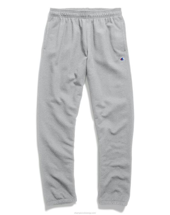Champion moški powerblend trenirke sproščen spodnji del 32\" 2B84274 oksford siva