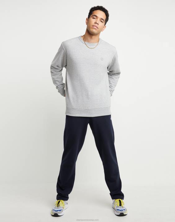 Champion moški powerblend trenirke z odprtim spodnjim delom 32\" 2B84271 mornarica