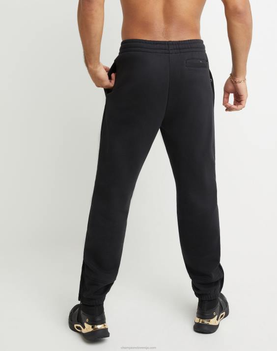 Champion moški super flis 2.0 hlače visoke gostote c 30,75\" 2B84296 Črna