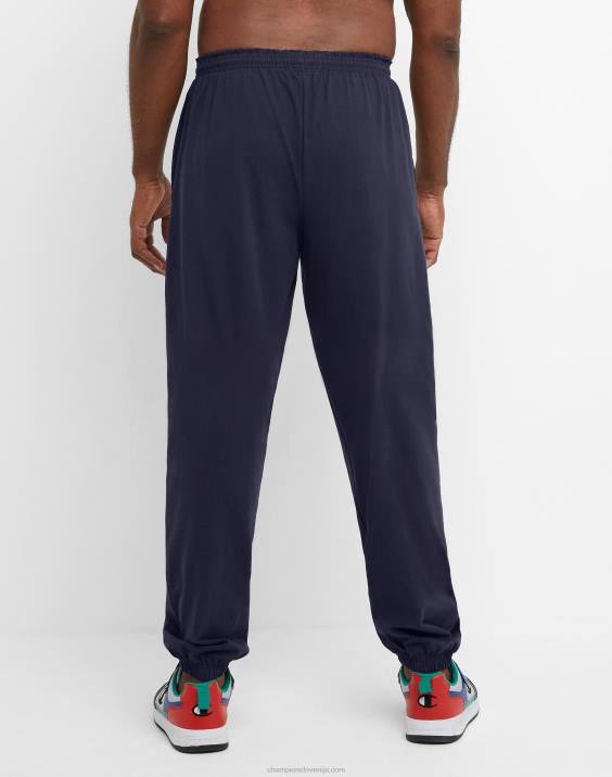 Champion moški velike in visoke zaprte hlače za vsak dan 31\"-36\" 2B84219 mornarica