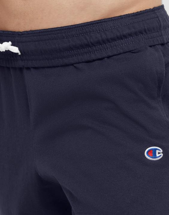 Champion moški vsakodnevne bombažne joggerje 31\" 2B84291 mornarica