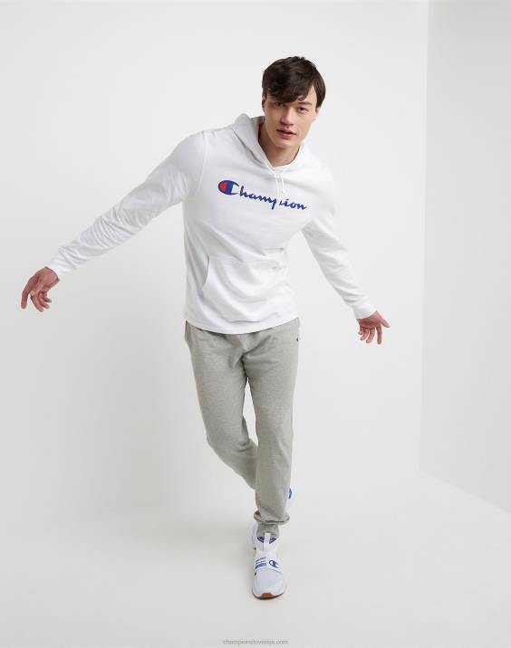 Champion moški vsakodnevne bombažne joggerje 31\" 2B84292 oksford siva