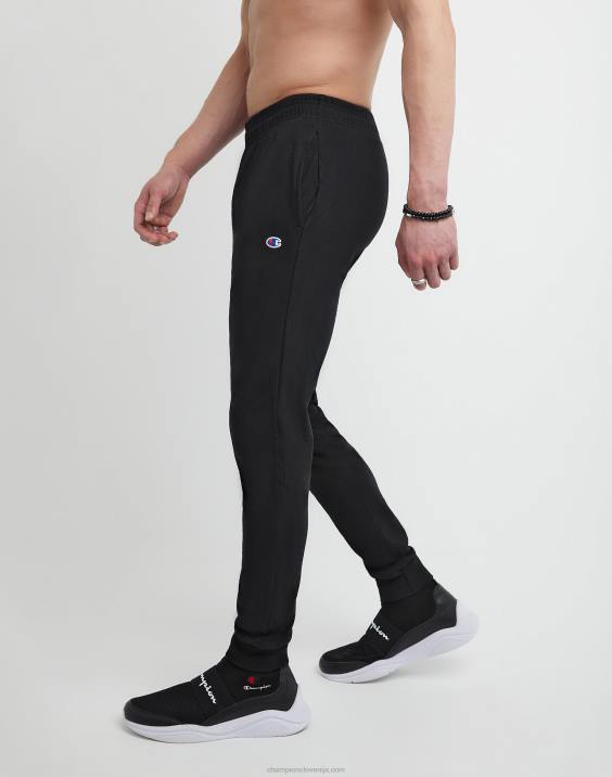 Champion moški vsakodnevne bombažne joggerje 31\" 2B84293 Črna