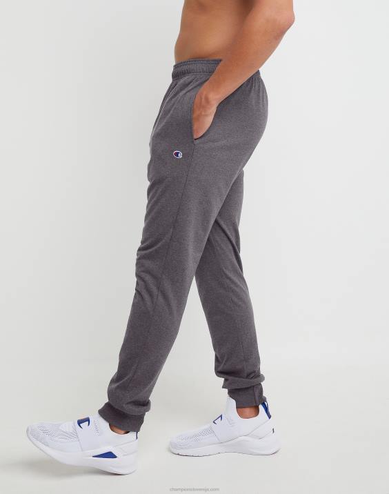 Champion moški vsakodnevne bombažne joggerje 31\" 2B84294 granitno resje