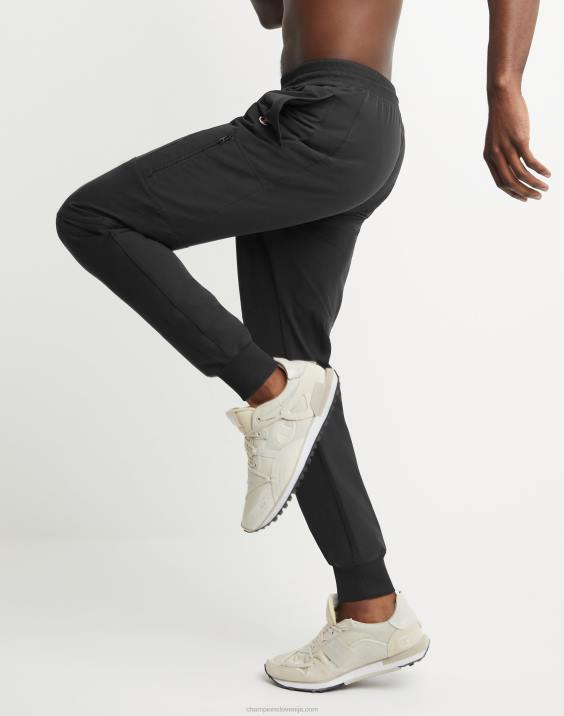 moški Champion defender series stormshell hlače c logotipom 28,5\" 2B84243 Črna