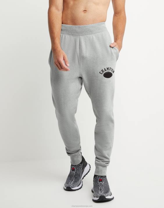 moški tekaški čevlji z vzvratnim tkanjem lok prvak nogomet 30,5" 2B84289 oksford siva