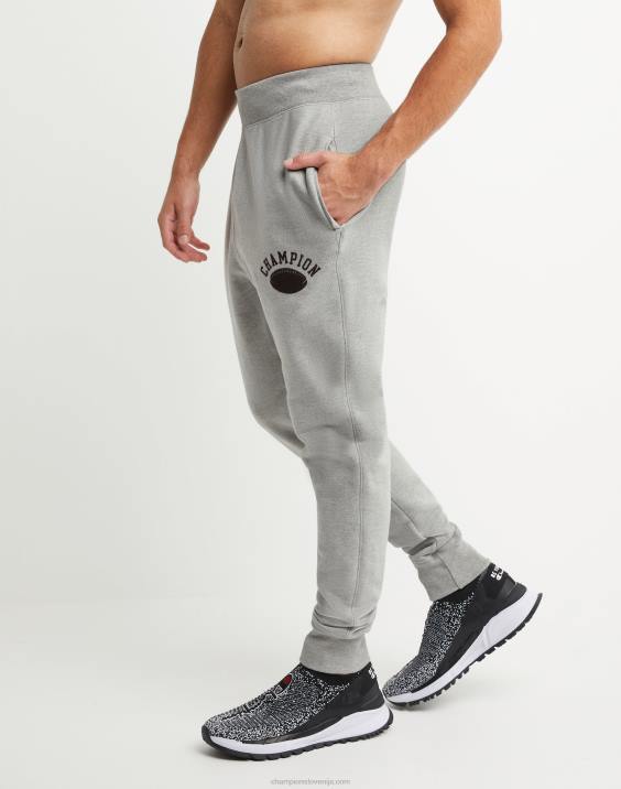 moški tekaški čevlji z vzvratnim tkanjem lok prvak nogomet 30,5\" 2B84289 oksford siva