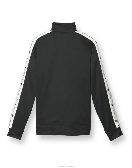 Champion moški lepljenje jopiča na dan igre 2B84201 črnobela