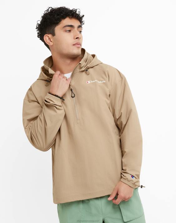 Champion moški scenarij za anorak jakno ripstop 2B84177 podeželski oreh